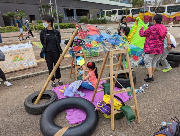 「呢間屋我起嘅」小屋的款式佈局由小朋友親自構思和建設，別具歸屬感。