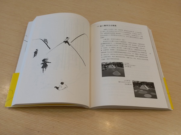 全新增訂版《香港抽象遊戲地景》另特別記錄了與二坡坊遊樂場有關的一次對談，智樂的遊樂環境總監Chris Yuen獲邀出席，更點出了創建遊樂空間所需的專業角度。