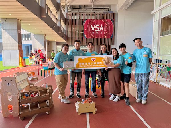 感謝香港航空：派出義工團隊協助活動的推行