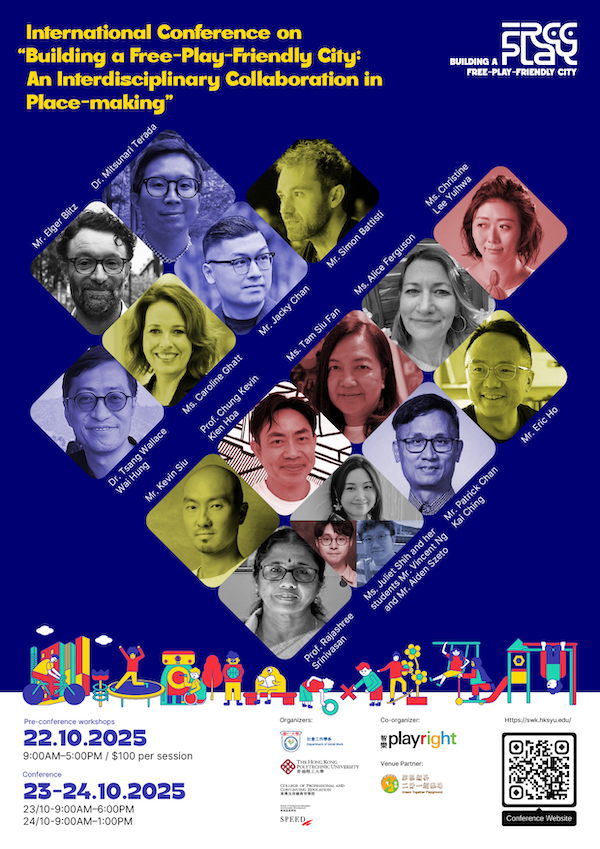🗓️ Pre-Conference Workshops: 22 Oct at Dream Together Playground 🗓️ Main Conference: 23–24 Oct at Hong Kong Shue Yan University