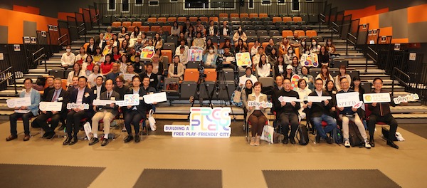 Thanks to all as we have united by a shared vision: to make cities more play-friendly for children.