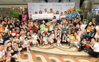 典禮於周六早上9時舉行，卻見一眾參加者精神抖擻，可見投入善事的確令人神采飛揚。