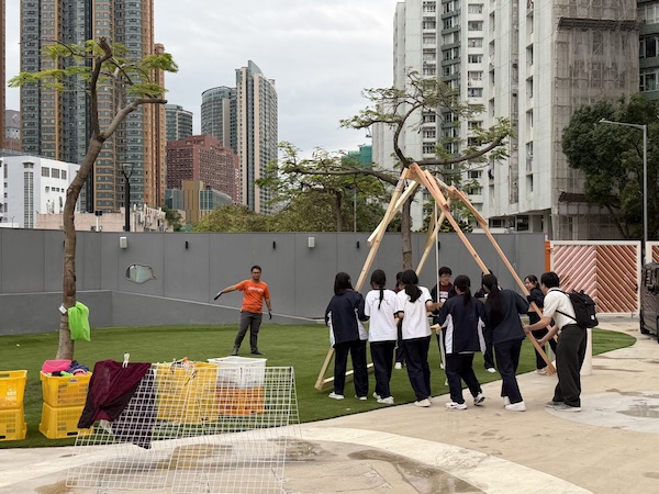 參加者表示:「大家一起玩,互相溝通和團體合作,很開心,又認識了新同學。」