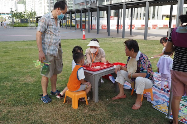 遊戲製造輕鬆自在的平台,小朋友和照顧均樂在其中。