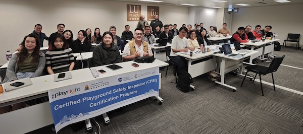 由安妮馬登智樂學院於2025年12月舉辦的Certified Playground Safety Inspector (CPSI) Certification Program實體課程，圓滿舉行。