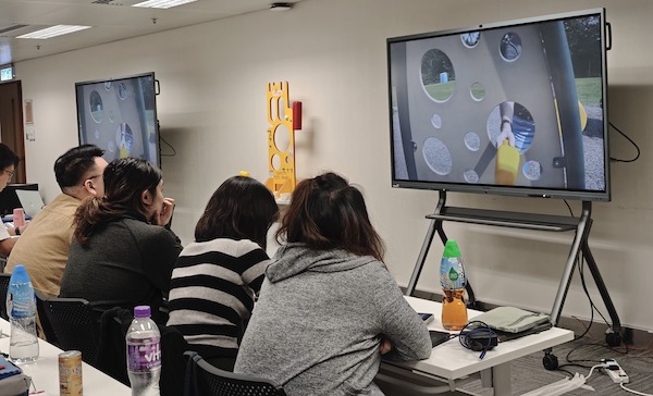 課程特備短片示範環節，大大加深學員對執行遊樂場安全檢查的理解。