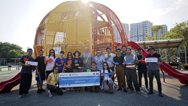 Anne Marden Playright Academy reached a major milestone by organizing Hong Kong’s first RPII Level 3 – Outdoor Annual Playground Inspection Course in 2025.