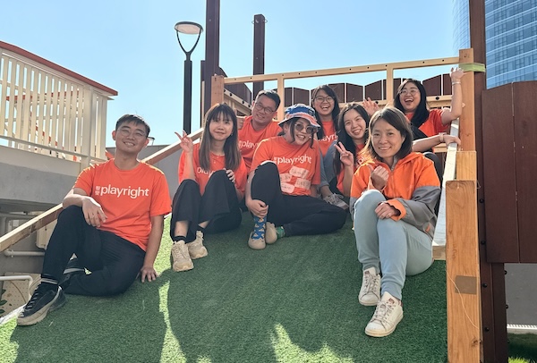 智樂的二份一團隊感謝Natsuki 帶來的經驗和智慧。 （相片來源：OHNO）