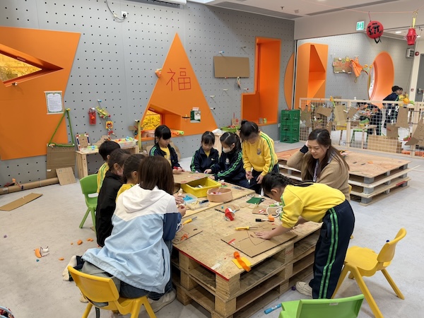 不設目標的手工遊戲，更顯創意大爆發。