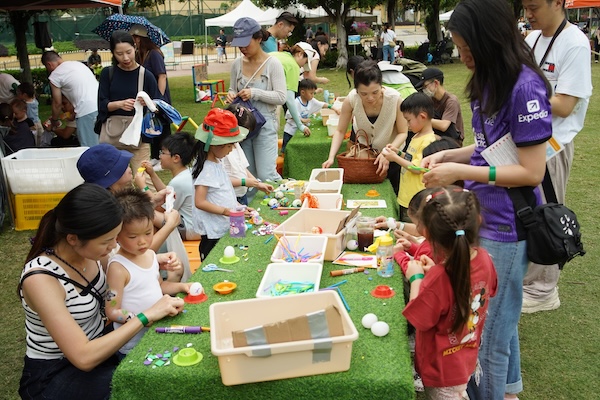 創意彩蛋區 ：親手裝飾獨一無二的復活彩蛋，可帶回家留念，還能創造專屬的遊玩伙伴，一起遊走各個遊戲區體驗趣味。