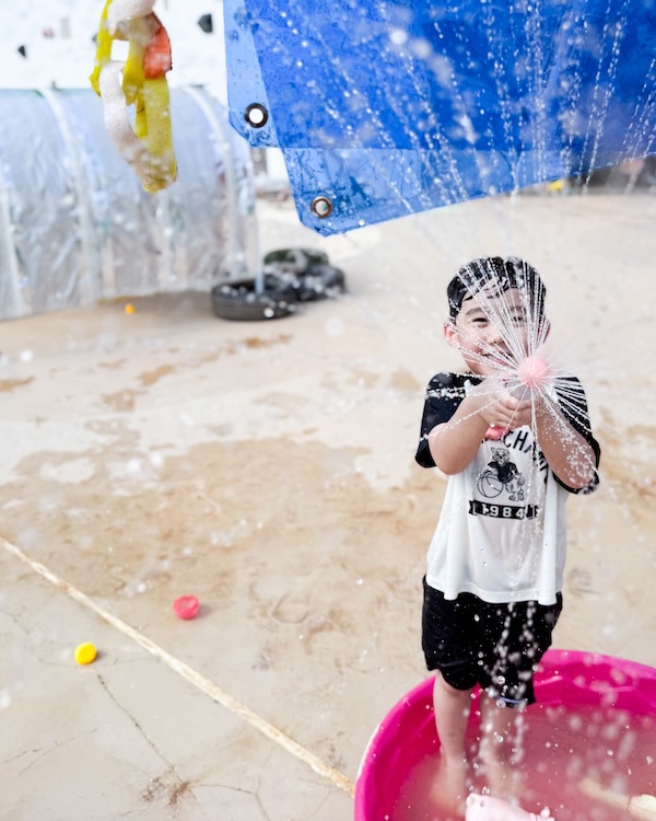 夢想無界二份一遊樂場的夏之祭將邁進壓軸階段，精心設計多款水系遊戲，與小朋友盡情玩水兩星期！
